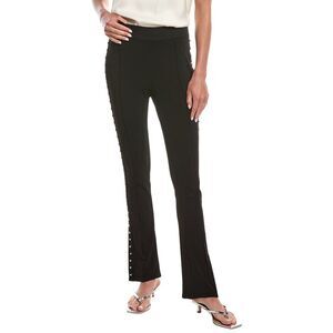 Cinq À Sept Womens  Studded Percy Pant, Black